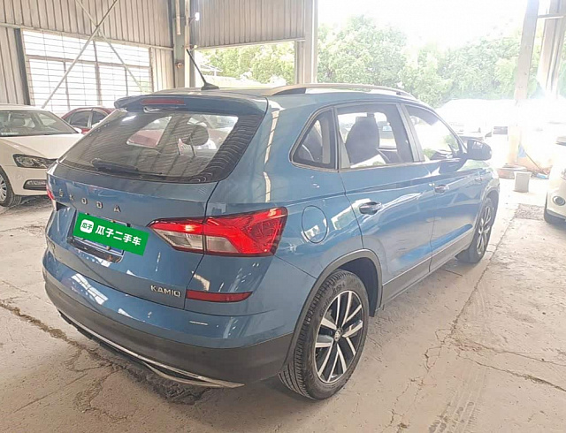 Skoda Kamiq 1.5 л 2021 г. Голубой, пробег 32200 км