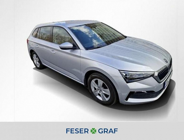 Skoda Scala 2022 г. Серебристый, пробег 37070 км