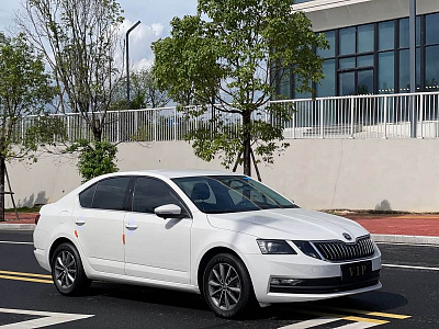 Skoda Octavia 1.5 л 2022 г. Белый, пробег 49000 км