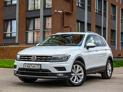 Volkswagen Tiguan белый 2018