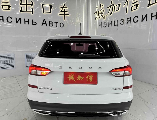 Skoda Kamiq 1.5 л 2023 г. Белый, пробег 7000 км