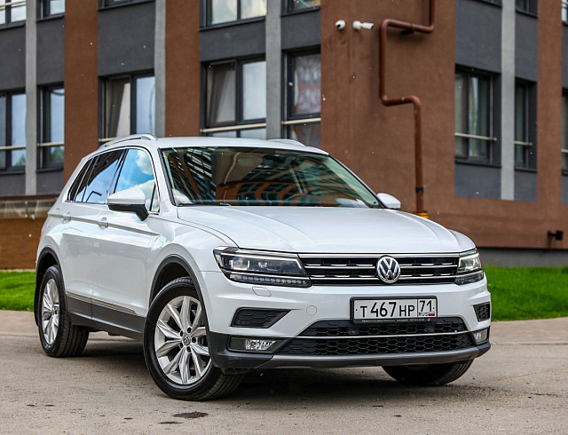 Volkswagen Tiguan белый 2018