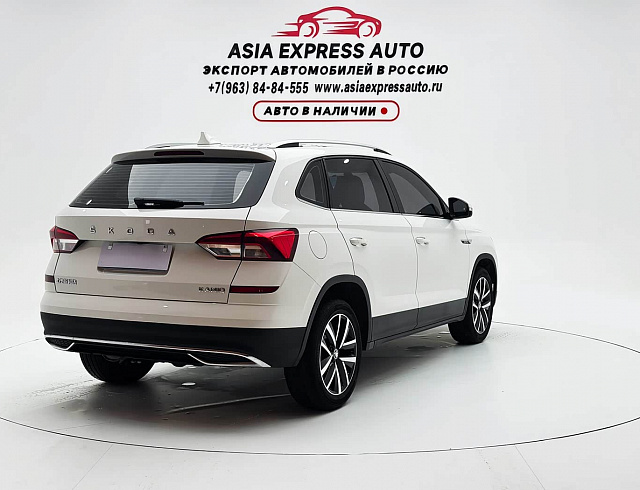Skoda Kamiq 1.5 л 2022 г. Белый, пробег 48200 км