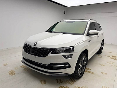 Skoda Karoq 1.4 л 2022 г. Белый, пробег 12900 км