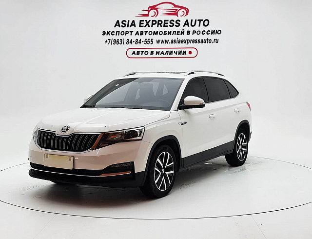 Skoda Kamiq 1.5 л 2022 г. Белый, пробег 48200 км