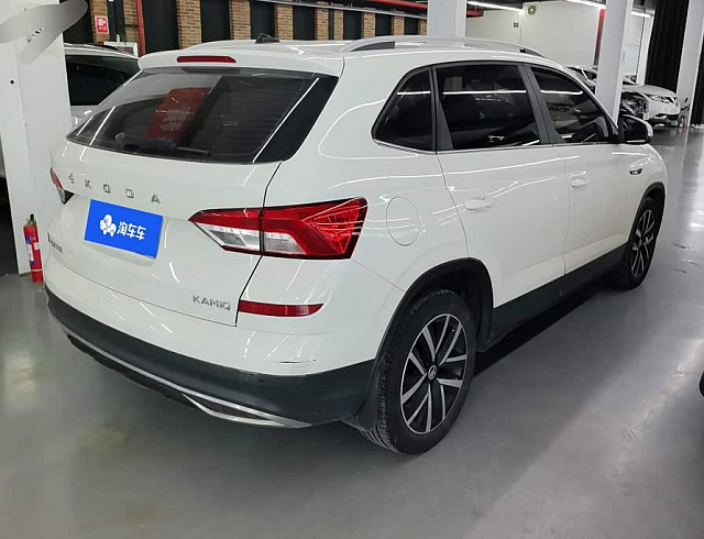 Skoda Kamiq 1.5 л 2021 г. Белый, пробег 44700 км