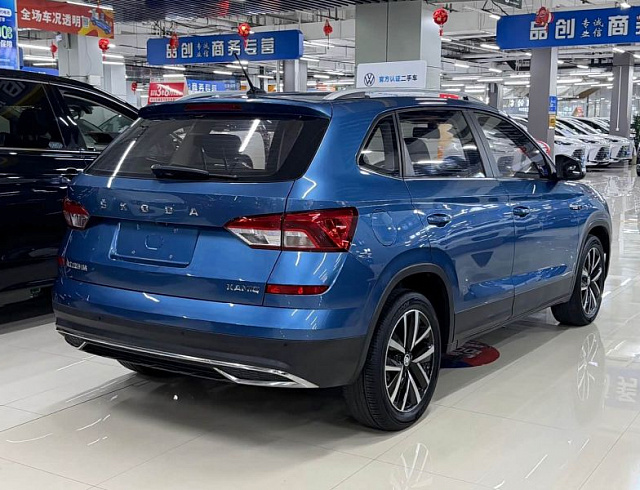 Skoda Kamiq 1.5 л 2022 г. Голубой, пробег 26000 км