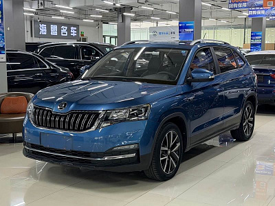 Skoda Kamiq 1.5 л 2022 г. Голубой, пробег 26000 км