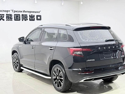 Skoda Karoq 1.4 л 2022 г. Чёрный, пробег 16000 км