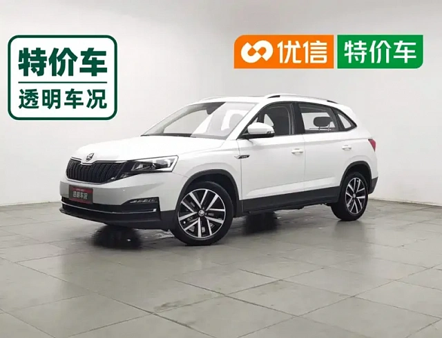 Skoda Kamiq 1.5 л 2024 г. Белый, пробег 29500 км