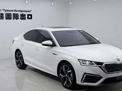 Skoda Octavia 1.4 л 2023 г. Белый, пробег 29000 км