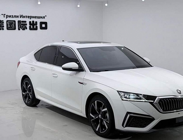 Skoda Octavia 1.4 л 2023 г. Белый, пробег 29000 км