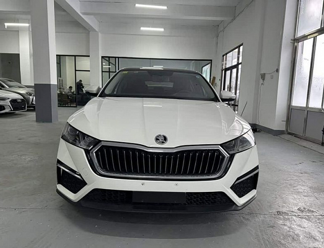 Skoda Octavia 1.4 л 2022 г. Белый, пробег 43800 км