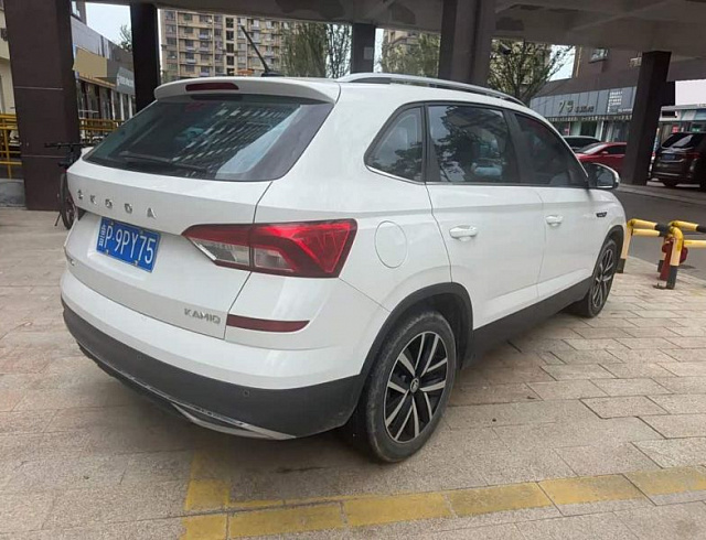 Skoda Kamiq 1.5 л 2022 г. Белый, пробег 46000 км