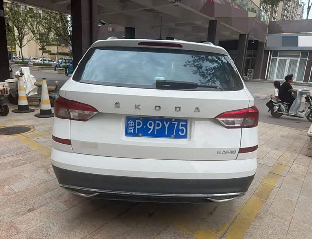Skoda Kamiq 1.5 л 2022 г. Белый, пробег 46000 км