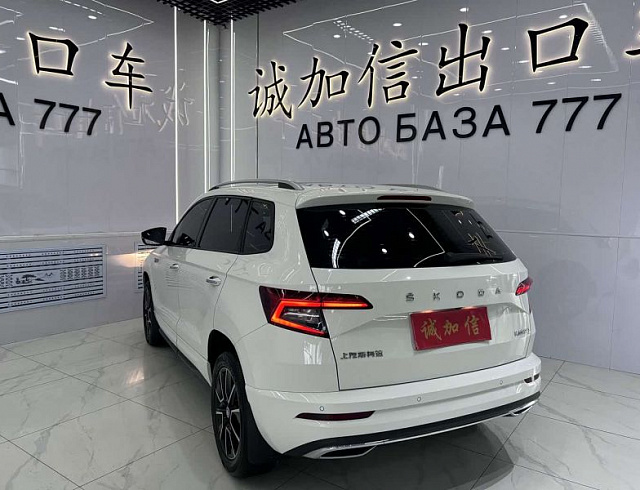 Skoda Karoq 1.4 л 2022 г. Белый, пробег 21000 км