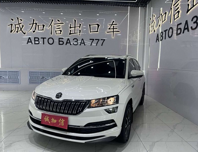 Skoda Karoq 1.4 л 2022 г. Белый, пробег 21000 км