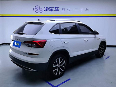 Skoda Kamiq 1.5 л 2021 г. Белый, пробег 46600 км