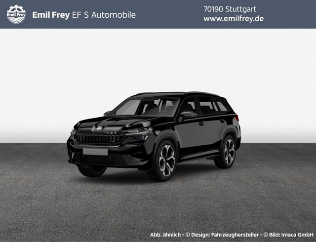 Skoda Kodiaq 2000 г. Чёрный, пробег 10 км