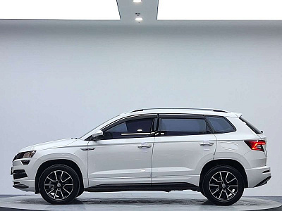 Skoda Karoq 1.4 л 2022 г. Белый, пробег 21000 км