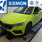 Skoda Octavia 2023 г. Зелёный, пробег 50010 км