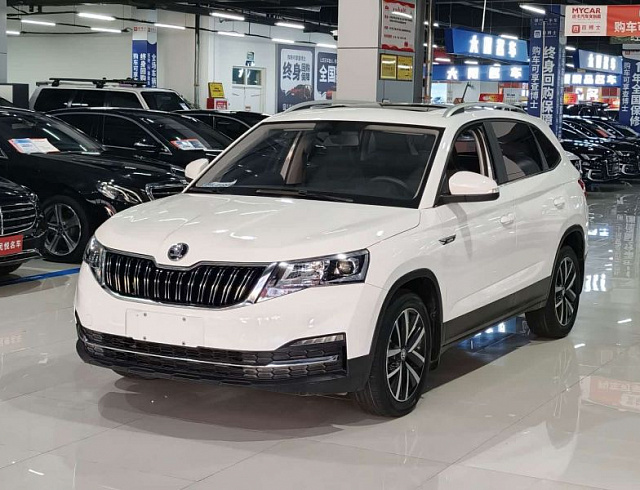 Skoda Kamiq 1.5 л 2021 г. Белый, пробег 30299 км