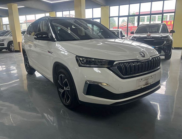 Skoda Kamiq 1.2 л 2023 г. Белый, пробег 13000 км
