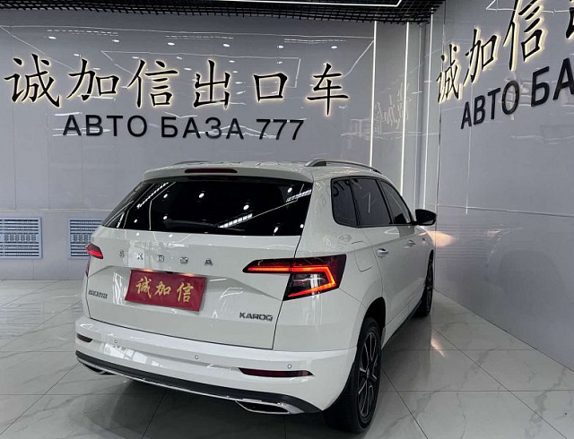 Skoda Karoq 1.4 л 2022 г. Белый, пробег 21000 км