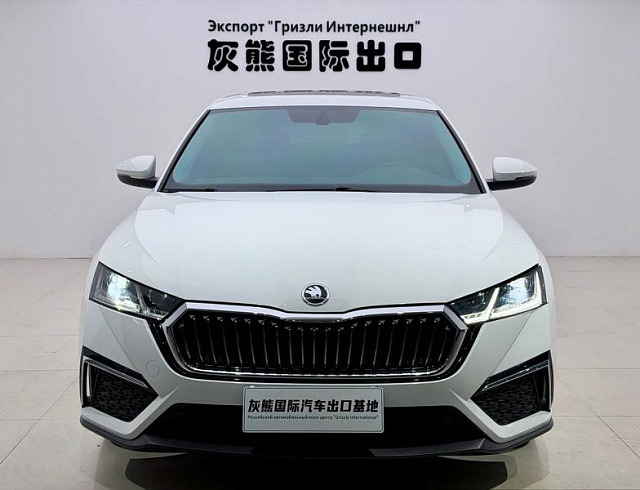 Skoda Octavia 1.4 л 2023 г. Белый, пробег 42000 км