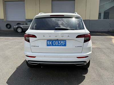 Skoda Karoq 1.4 л 2022 г. Белый, пробег 42000 км