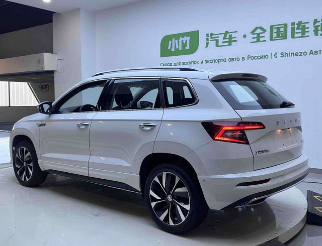 Skoda Karoq 1.4 л 2026 г. Белый, пробег 100 км