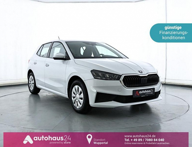 Skoda Fabia 2022 г. Белый, пробег 51145 км