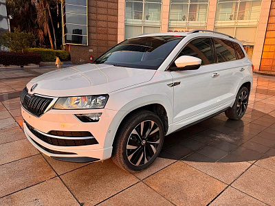 Skoda Karoq 1.4 л 2023 г. Белый, пробег 19900 км