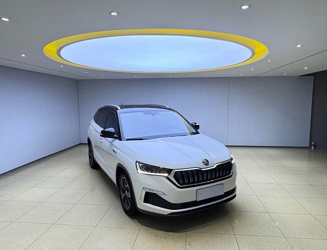 Skoda Kamiq 1.5 л 2023 г. Белый, пробег 9000 км