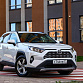 Toyota RAV4 белый 2021