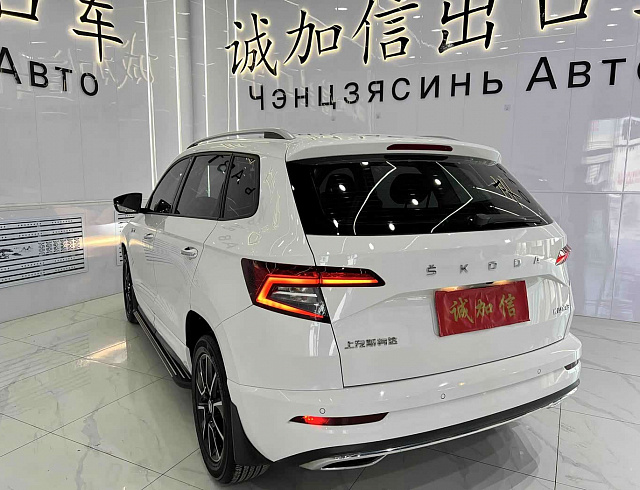 Skoda Karoq 1.4 л 2022 г. Белый, пробег 24800 км