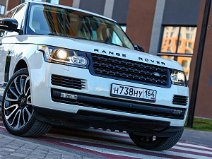 Land Rover Range Rover белый 2016