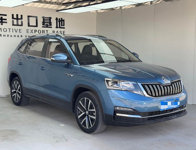Skoda Kamiq 1.5 л 2022 г. Голубой, пробег 21800 км