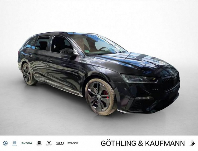 Skoda Octavia 2024 г. Чёрный, пробег 40089 км