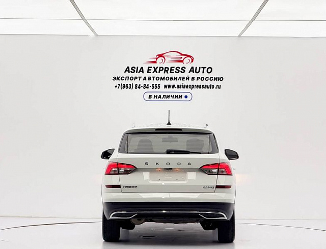 Skoda Kamiq 1.5 л 2022 г. Белый, пробег 27000 км