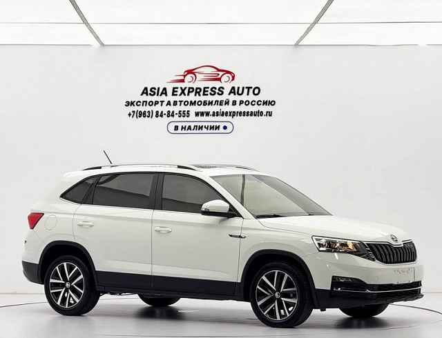 Skoda Kamiq 1.5 л 2022 г. Белый, пробег 27000 км